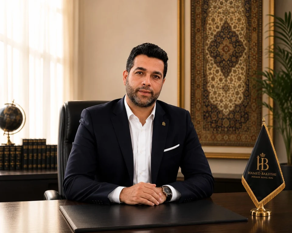 Hamed Khodabakhshi, Iranian rug seller and Persian rug exporter