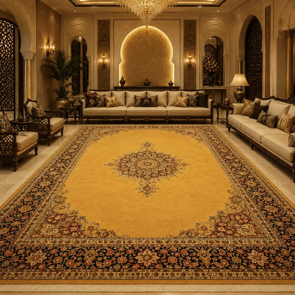 Kerman Persian handwoven rug