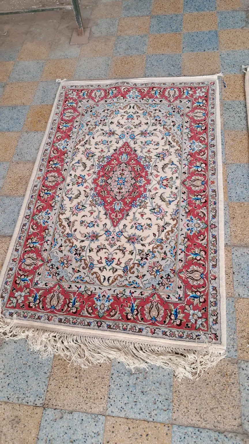 Royal Ivory Legacy Handmade Kashan Carpet PRR-KH-034