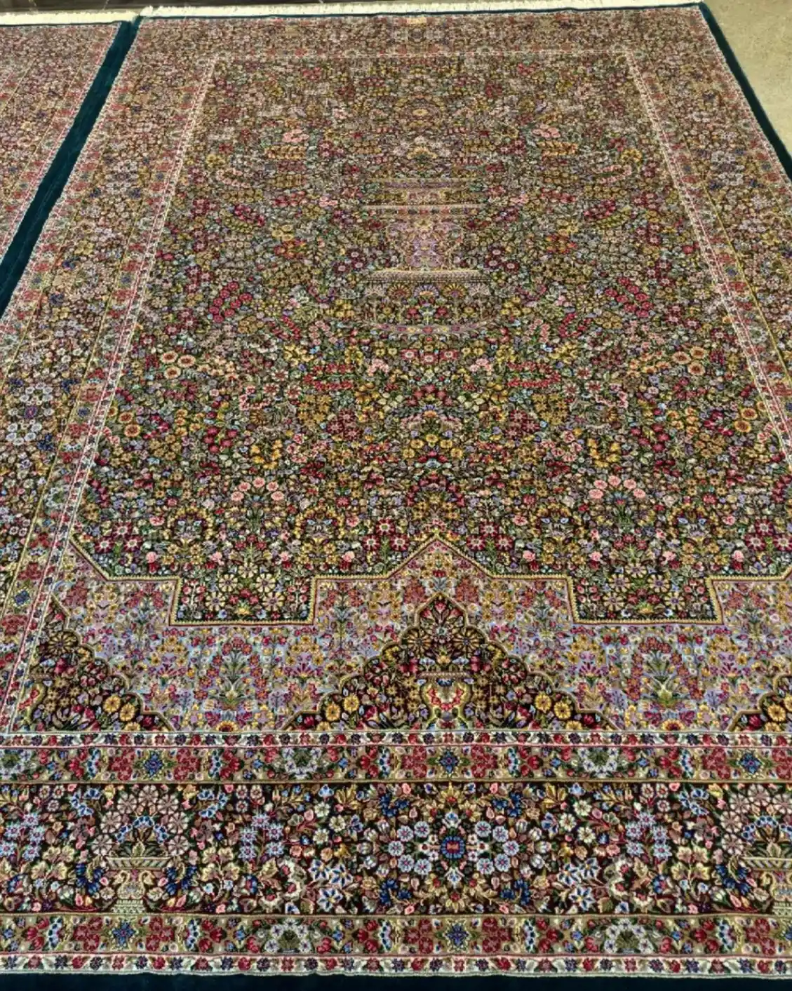 Twin Emerald Gardens of Kerman — complete view