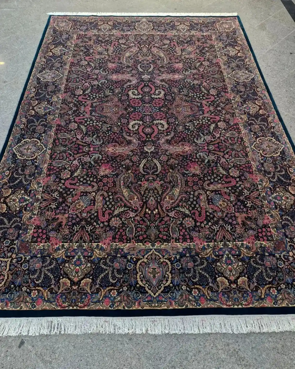 Midnight Paisley Reverie — complete view
