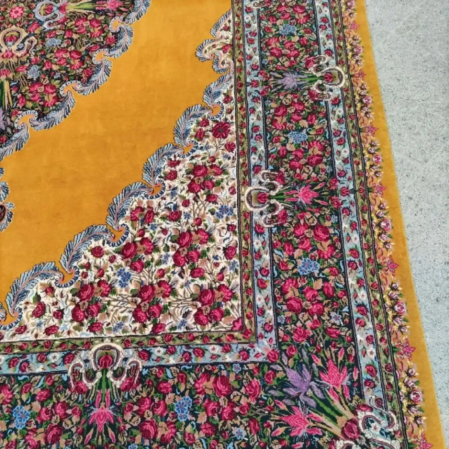 Golden Rose Majesty — border detail