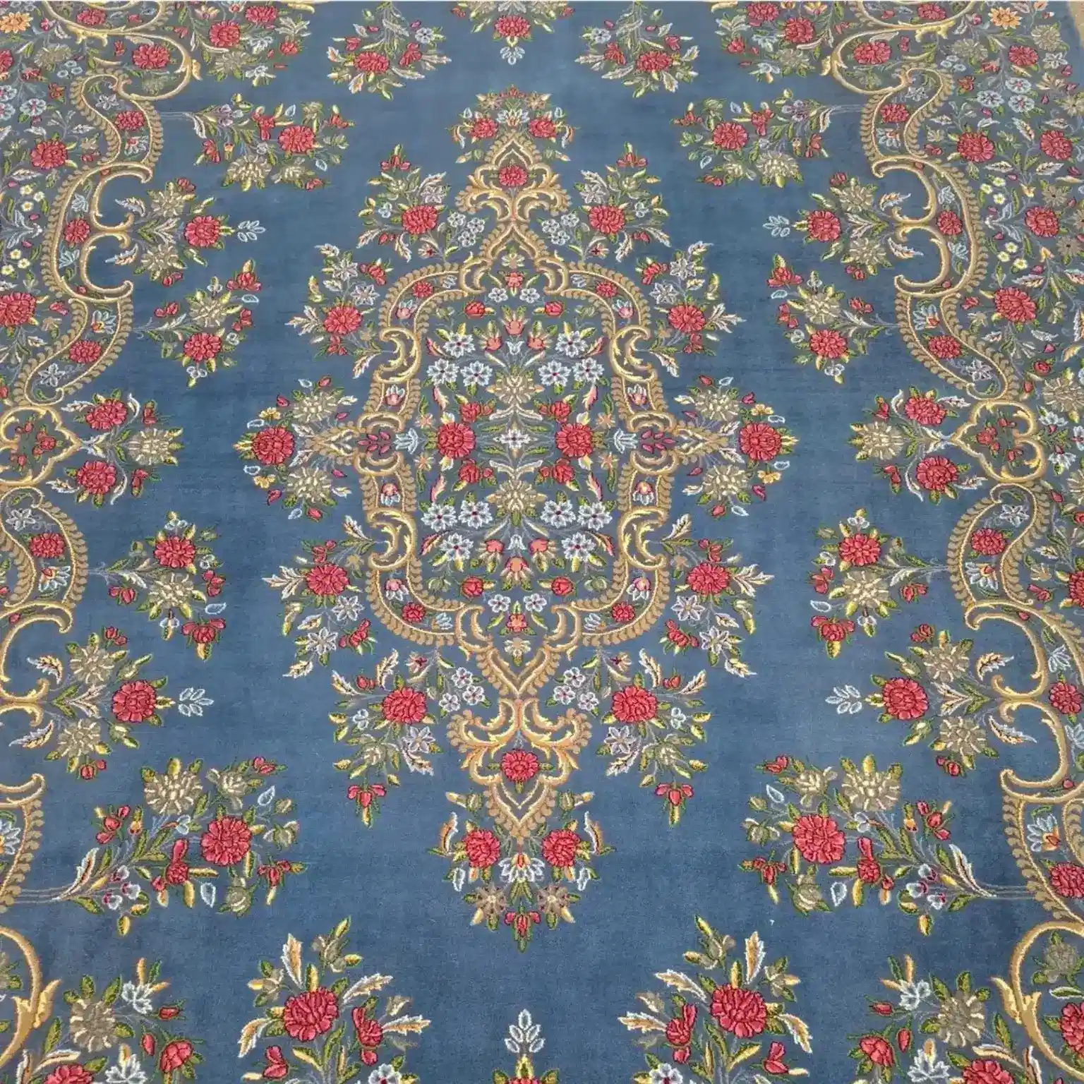 کرمان — فرش دست‌بافت ایرانی — رویای گل — 200 × 300 cm — PRR-KN-028 — 1