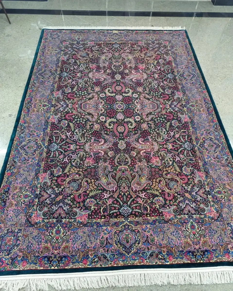 Midnight Paisley Symphony Pair — complete view