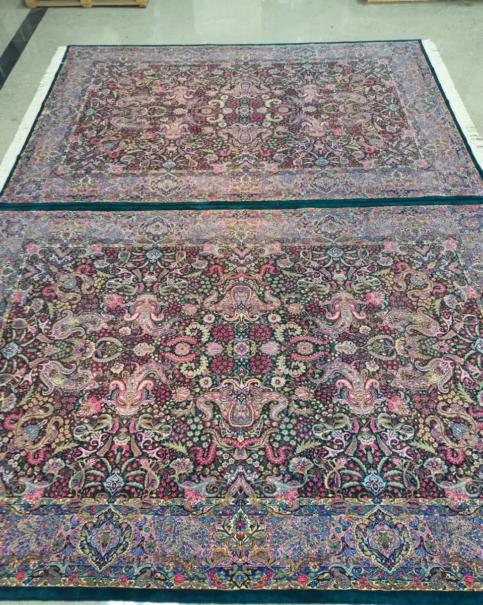 Midnight Paisley Symphony Pair — matched pair view