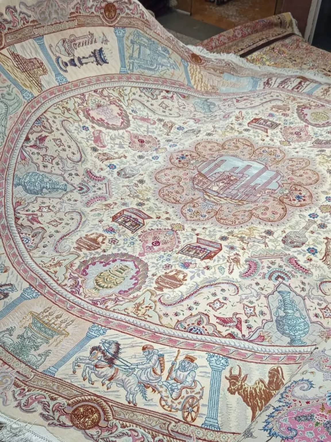Imperial Persian Heritage Round Rug — PRR-RR-012 — image 1