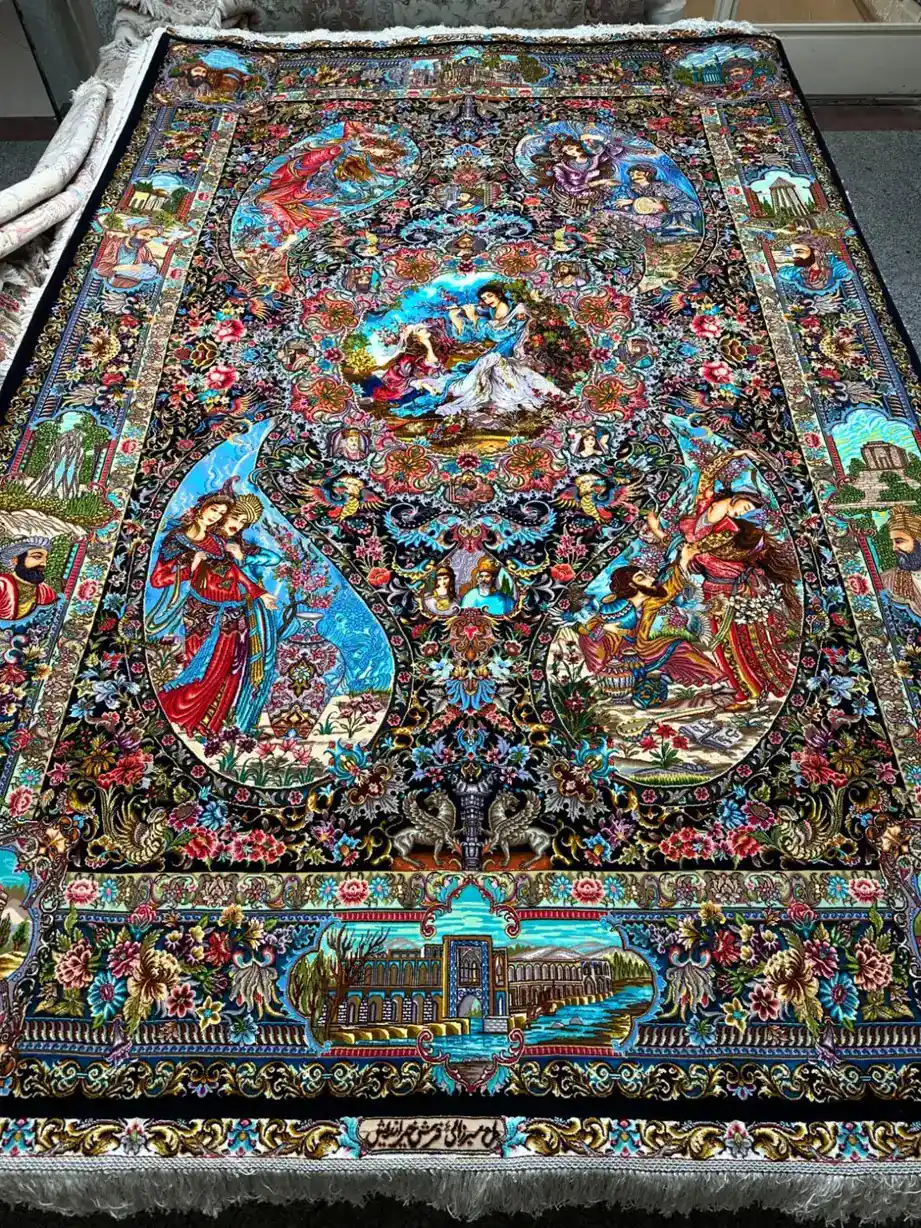 Lovers’ Paradise Tabriz Carpet — PRR-TZ-022